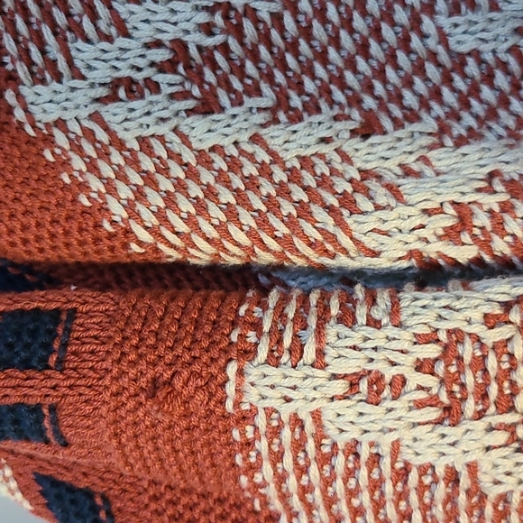 Only large longsleeve fringed tribal cardigan - Picture 6 of 7